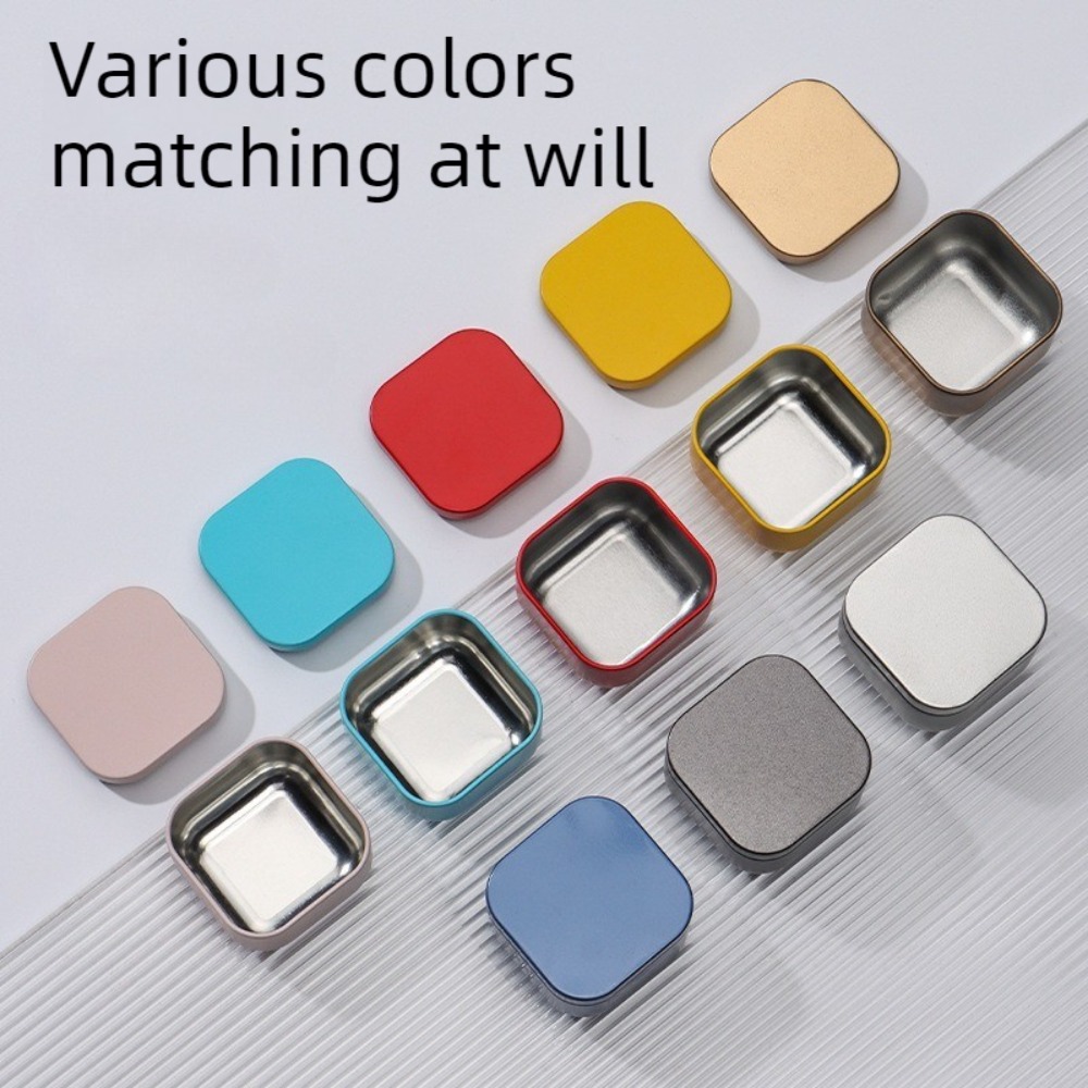 Candle Containers - 20 قطعة من علب الشموع المربعة