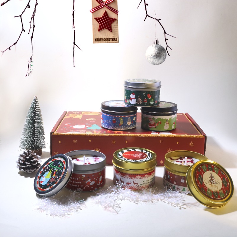 مجموعة هدايا شموع عيد الميلاد  - مراجعة Soy Wax وسعره