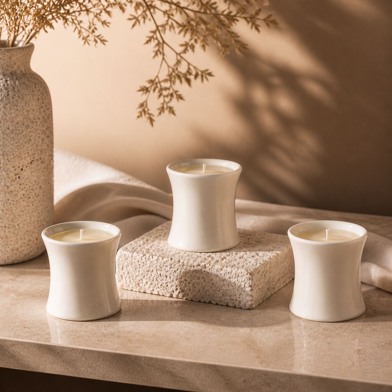 **شمعة معطرة من شمع الصويا في  - مراجعة Soy Wax وسعره