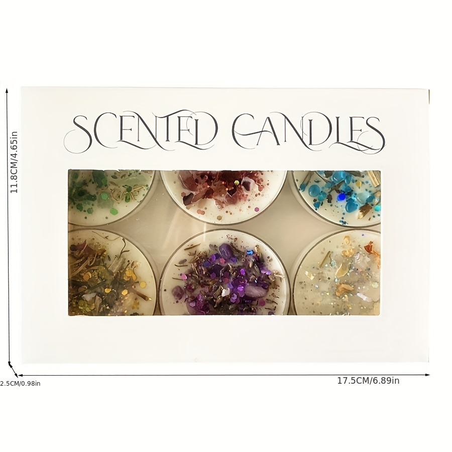 مجموعة من 6 شموع معطرة عطر كري - مراجعة Silk Candle وسعره