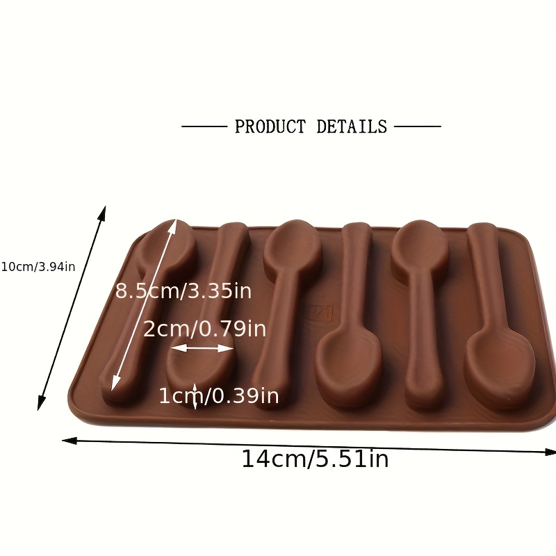 1 قطعة قالب سيليكون ملعقة ، قا - مراجعة Candle Molds وسعره