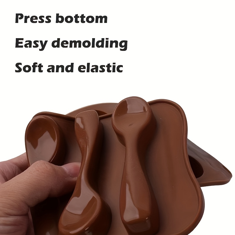 1 قطعة قالب سيليكون ملعقة ، قا - مراجعة Candle Molds وسعره