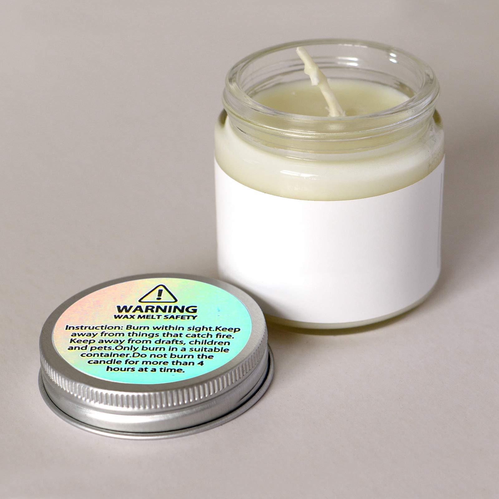 ملصقات تحذيرية لامعة ثلاثية ال - مراجعة Candle Containers وسعره